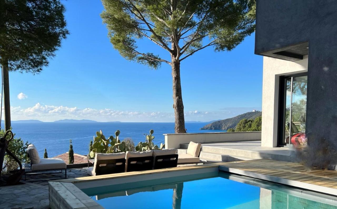 Magnifique Villa Neuve Vue Mer Cavalaire-sur-Mer Exterior foto